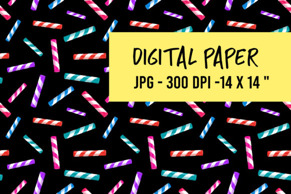 Download Pattern with Multicolored Striped Candy - Premium Resources