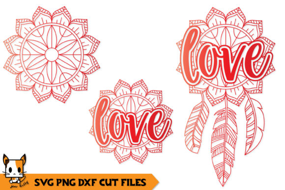 Download Love - Dreamcatcher Mandala - Dreamcatcher mandala Collection